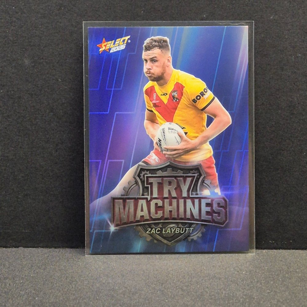 2026 NRL Rugby League World Cup Hobby - Try Machine - TM31 - Zac Laybutt