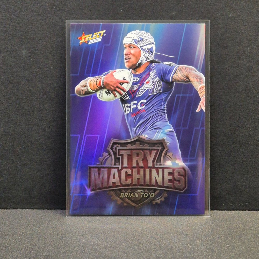 2026 NRL Rugby League World Cup Hobby - Try Machine - TM36 - Brian To'o