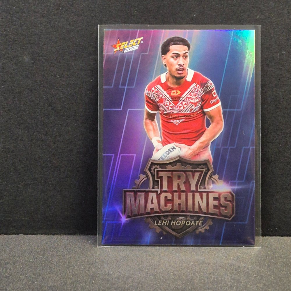 2026 NRL Rugby League World Cup Hobby - Try Machine - TM37 - Lehi Hopoate