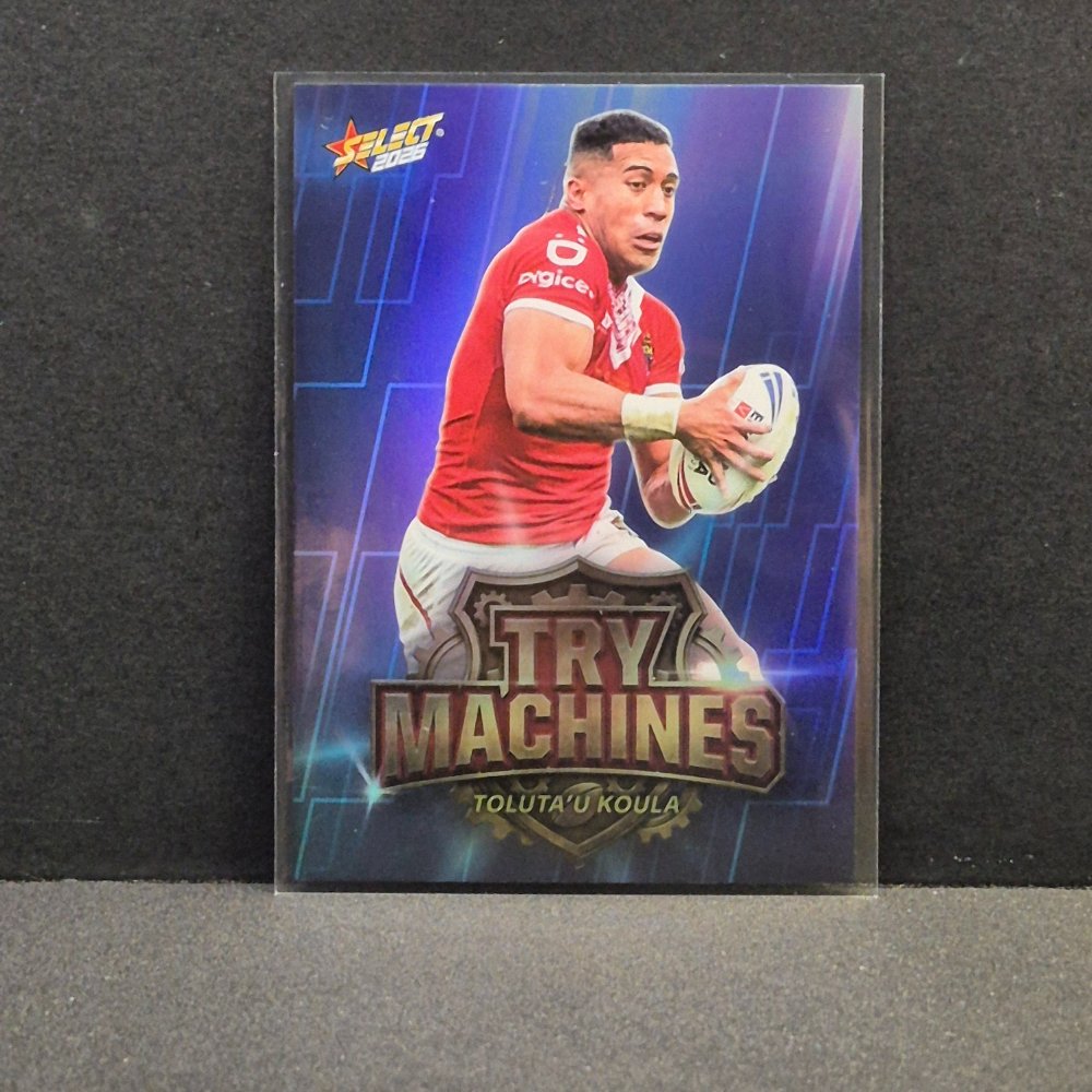 2026 NRL Rugby League World Cup Hobby - Try Machine - TM40 - Toluta'u Koula