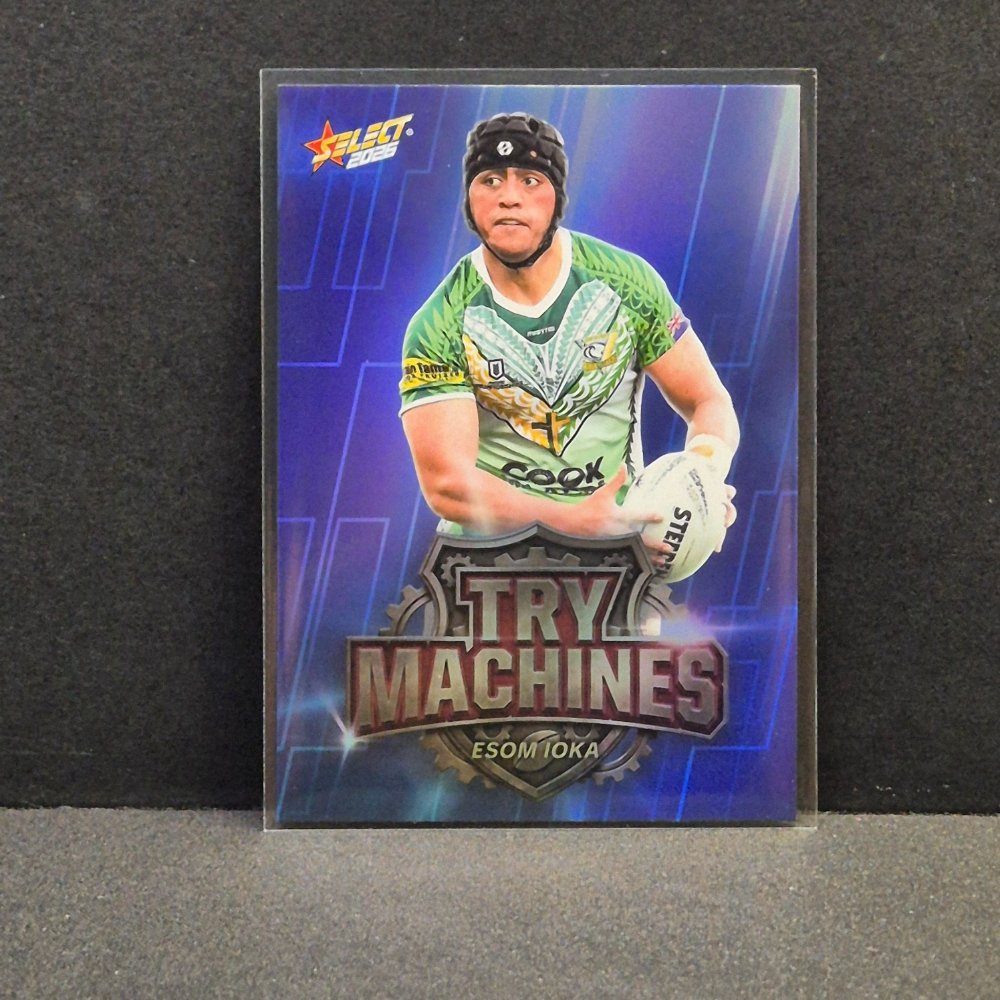 2026 NRL Rugby League World Cup Hobby - Try Machine - TM6 - Esom Ioka