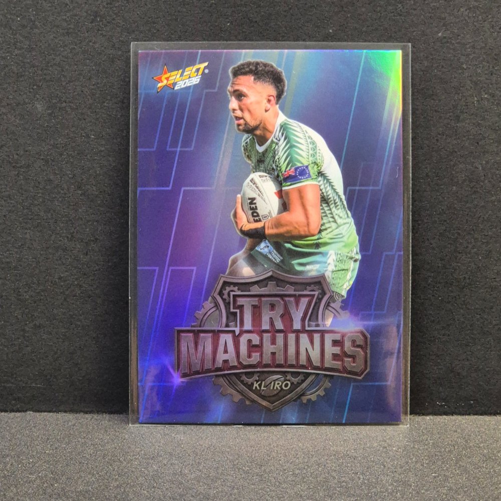 2026 NRL Rugby League World Cup Hobby - Try Machine - TM7 - KL Iro