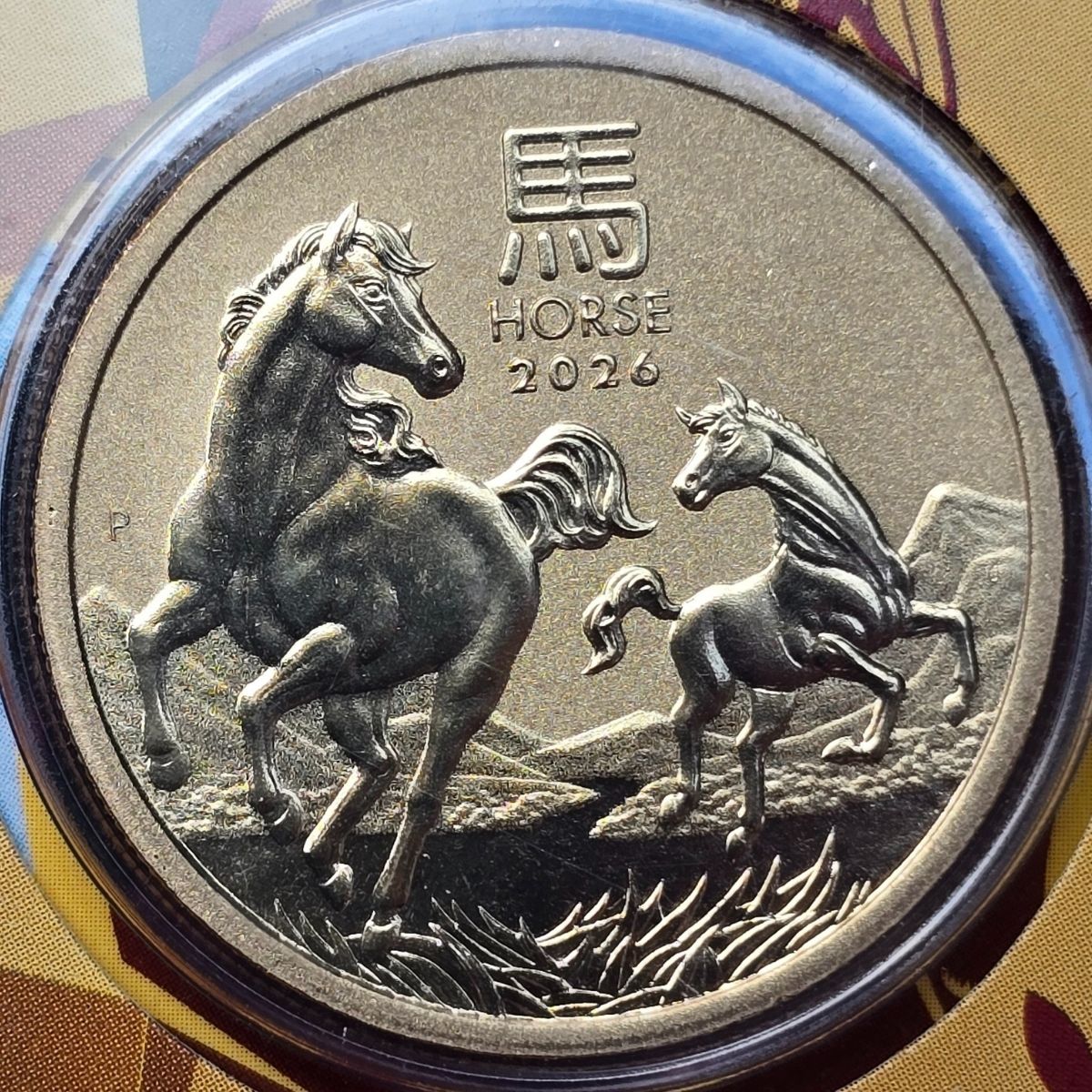 2026 $1 Perth Mint Lunar New Year Year of the Horse PNC