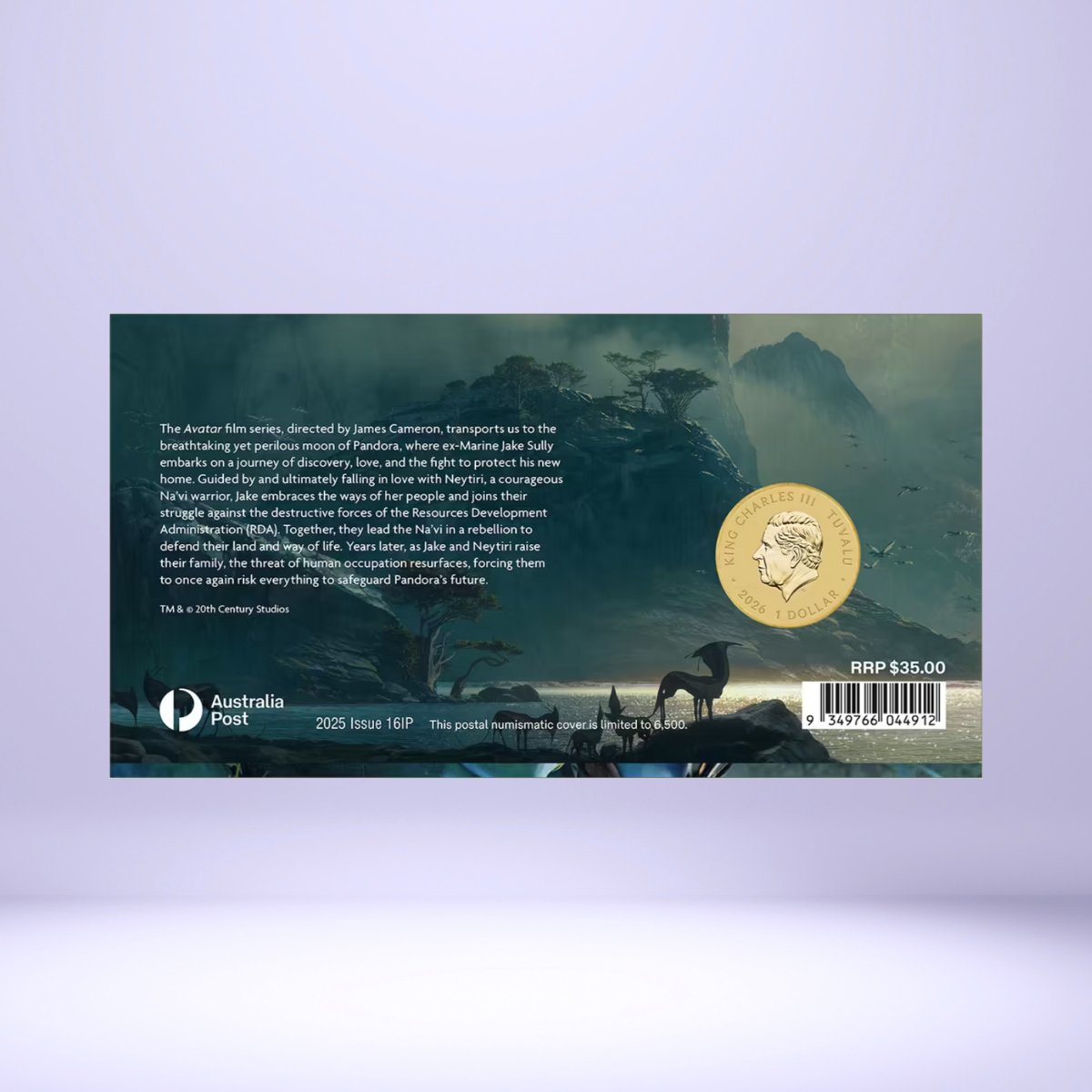 2026 $1 Perth Mint Avatar Jake Sully PNC