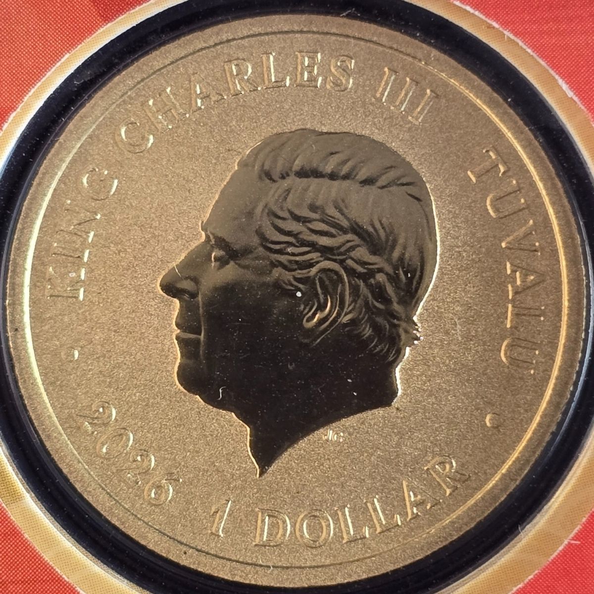 2026 $1 Perth Mint Christmas Island Happy Chinese New Year Year of the Horse PNC