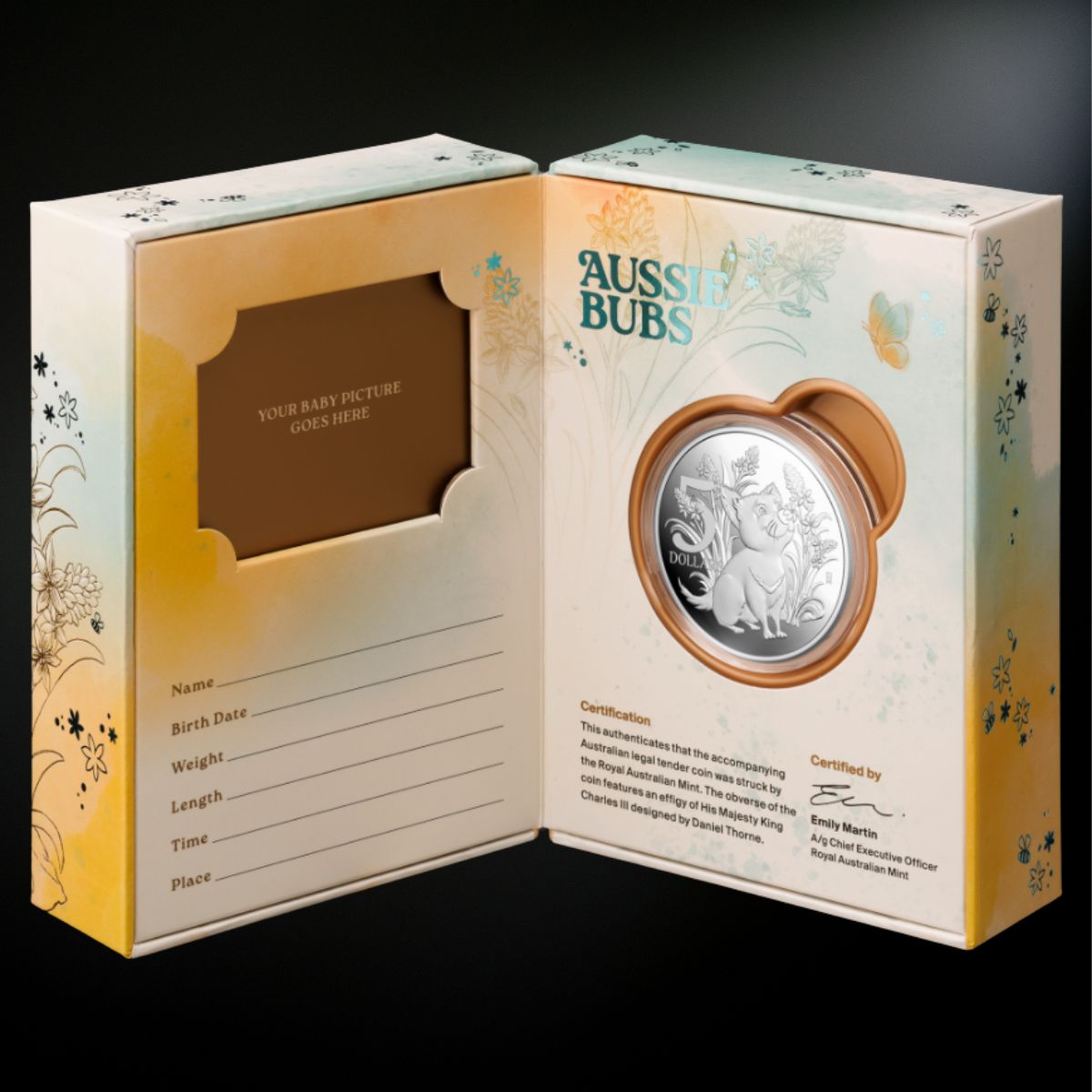 2026 1oz Aussie Bubs - $5 Baby Tasmanian Devil Silver Proof