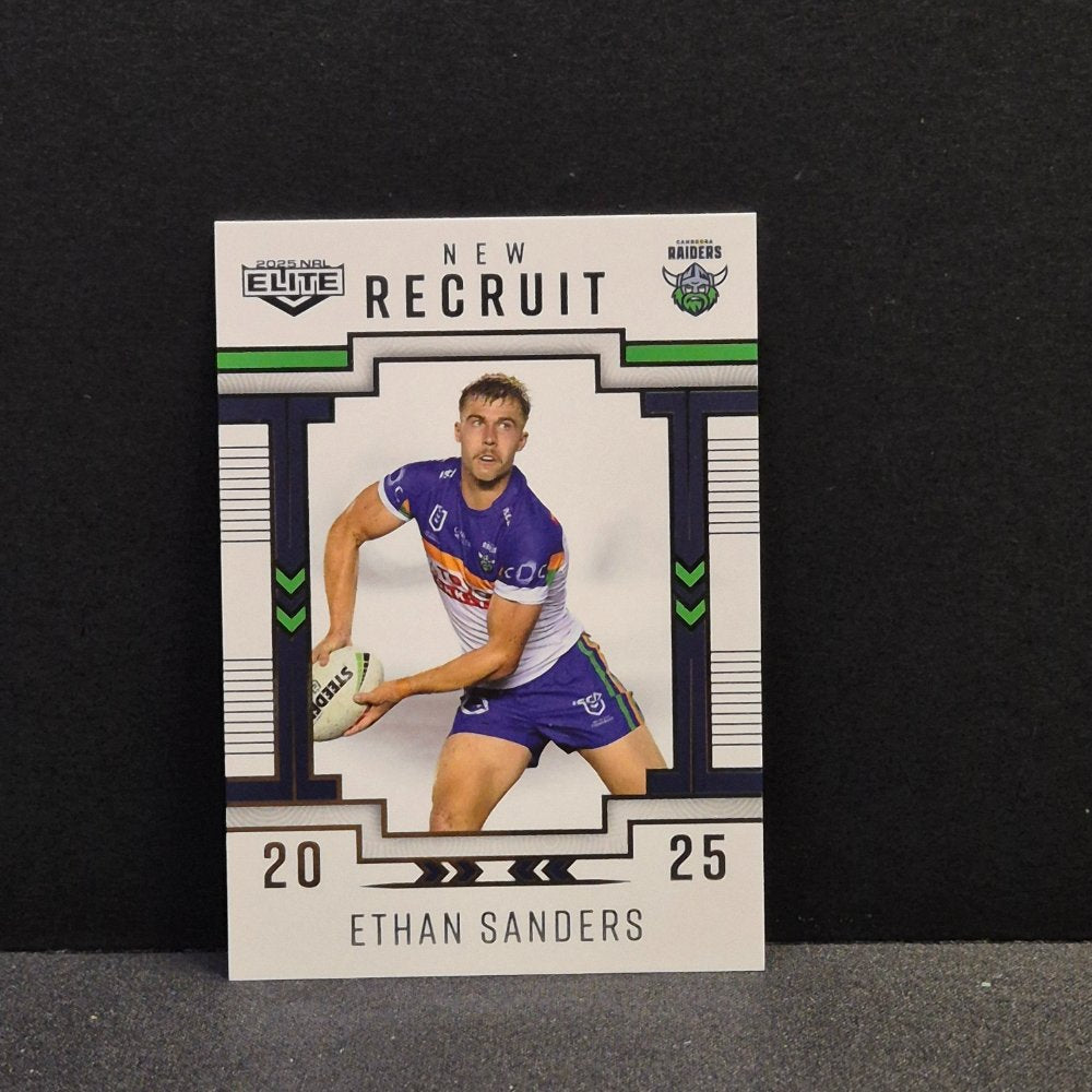 2025 NRL Traders Elite - New Recruit - NR04 - Ethan Sanders