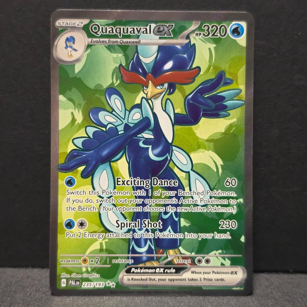 Paldea Evolved - 235/193 - Quaquaval EX - Ultra Rare – English Pokémon TCG