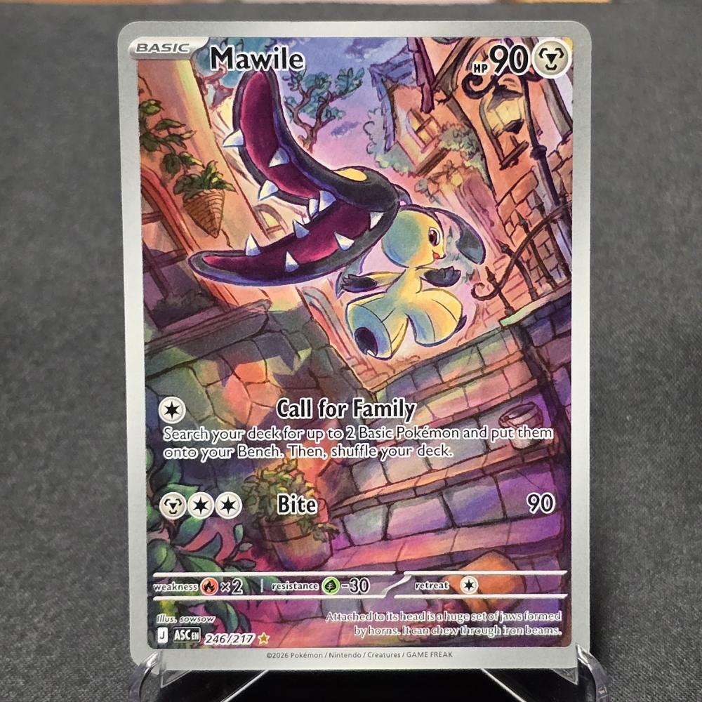 Ascended Heroes - 246/217 - Mawile - Illustration Rare – English Pokémon TCG
