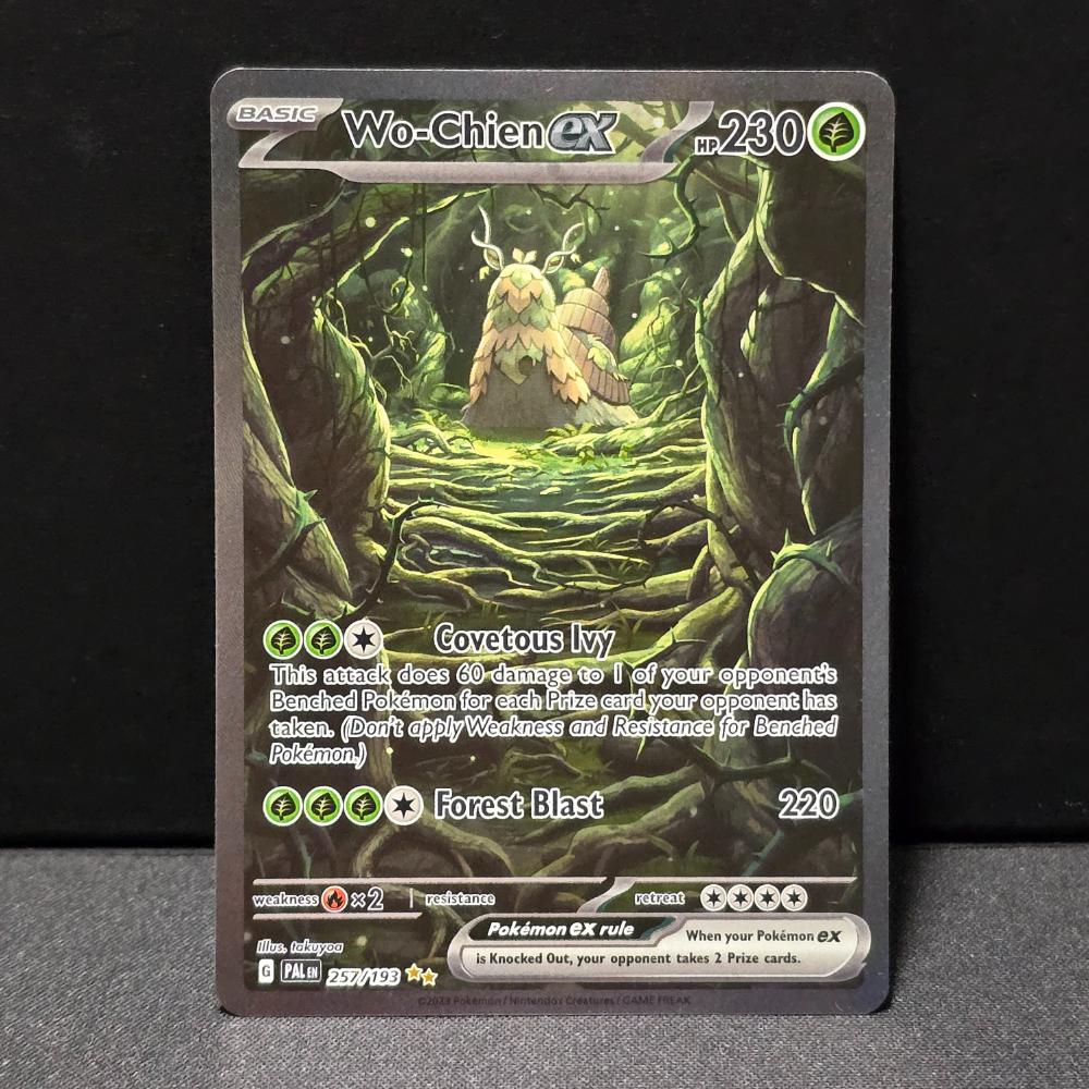 Paldea Evolved - 257/193 - Wo-Chien EX - Special Illustration Rare – English Pokémon TCG