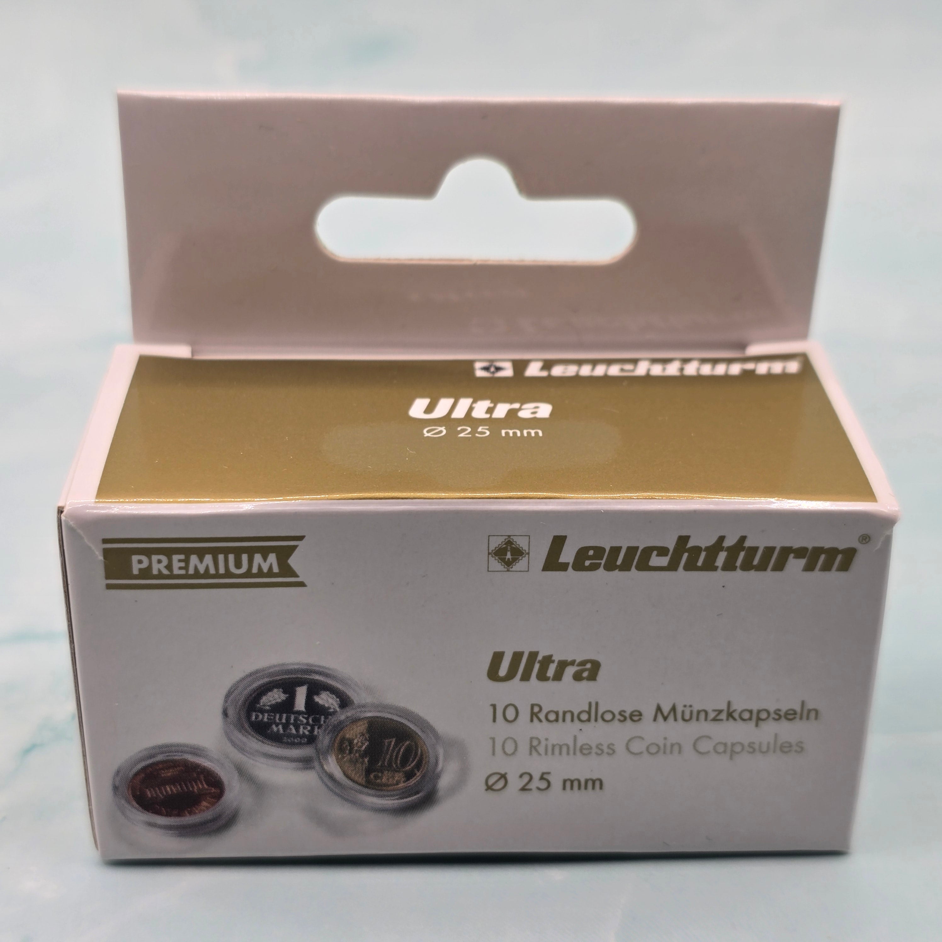 Lighthouse 25mm Ultra Coin Capsules — ideal for Australian $1 coins