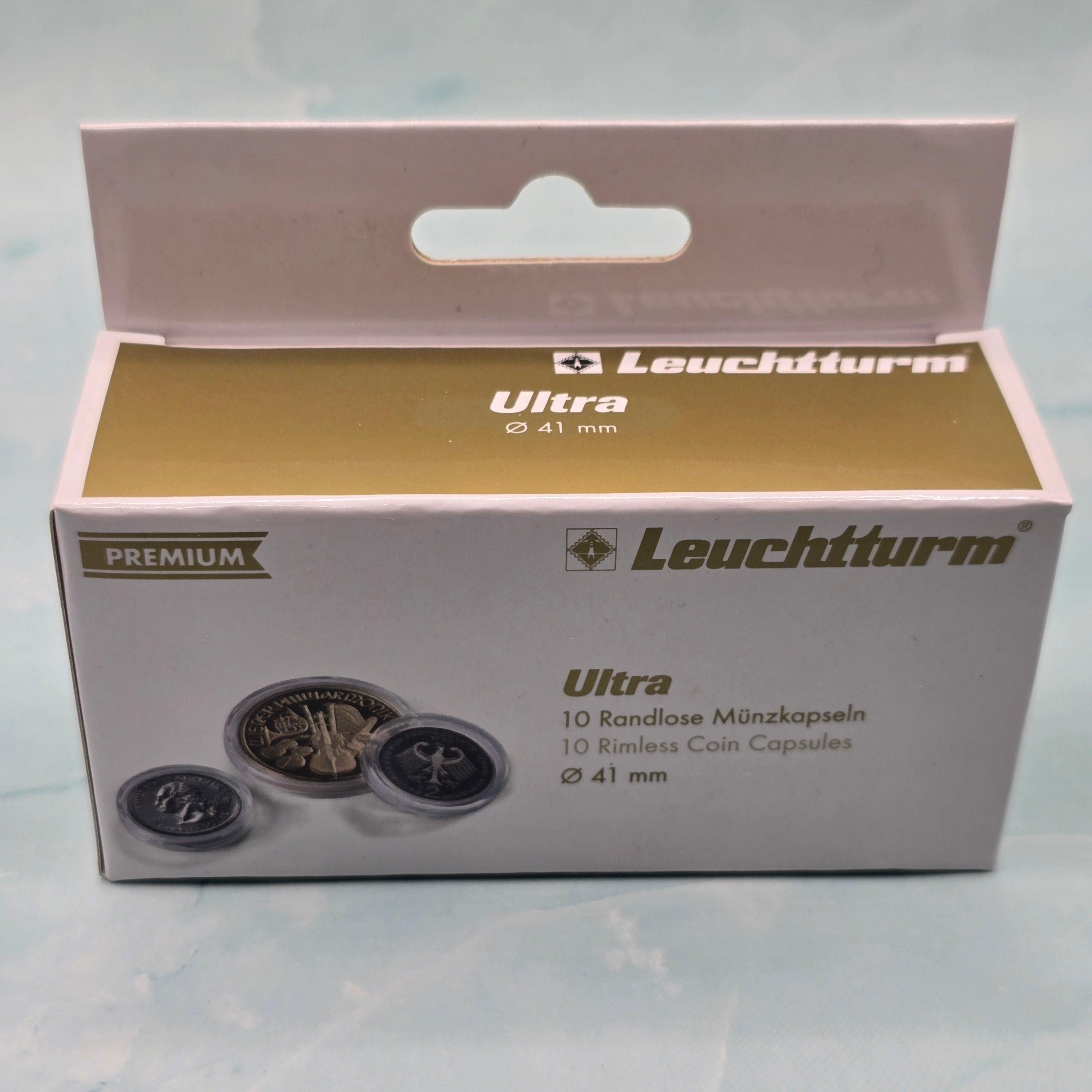 Lighthouse 41mm Ultra Coin Capsules for Australian 1oz Silver coins