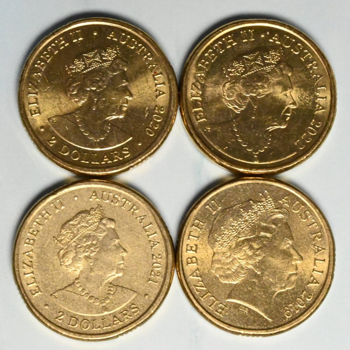 2019-2022 $1 Coloured Emergency Services Australian Coins - obverse - circulated