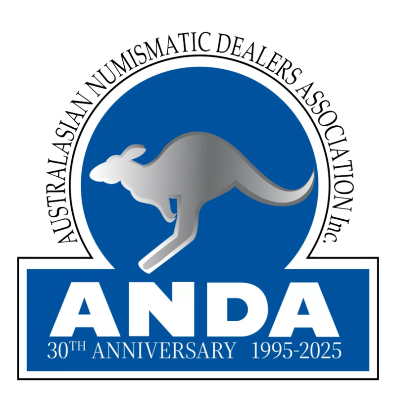 Australasian Numismatic Dealers Association (ANDA) Logo