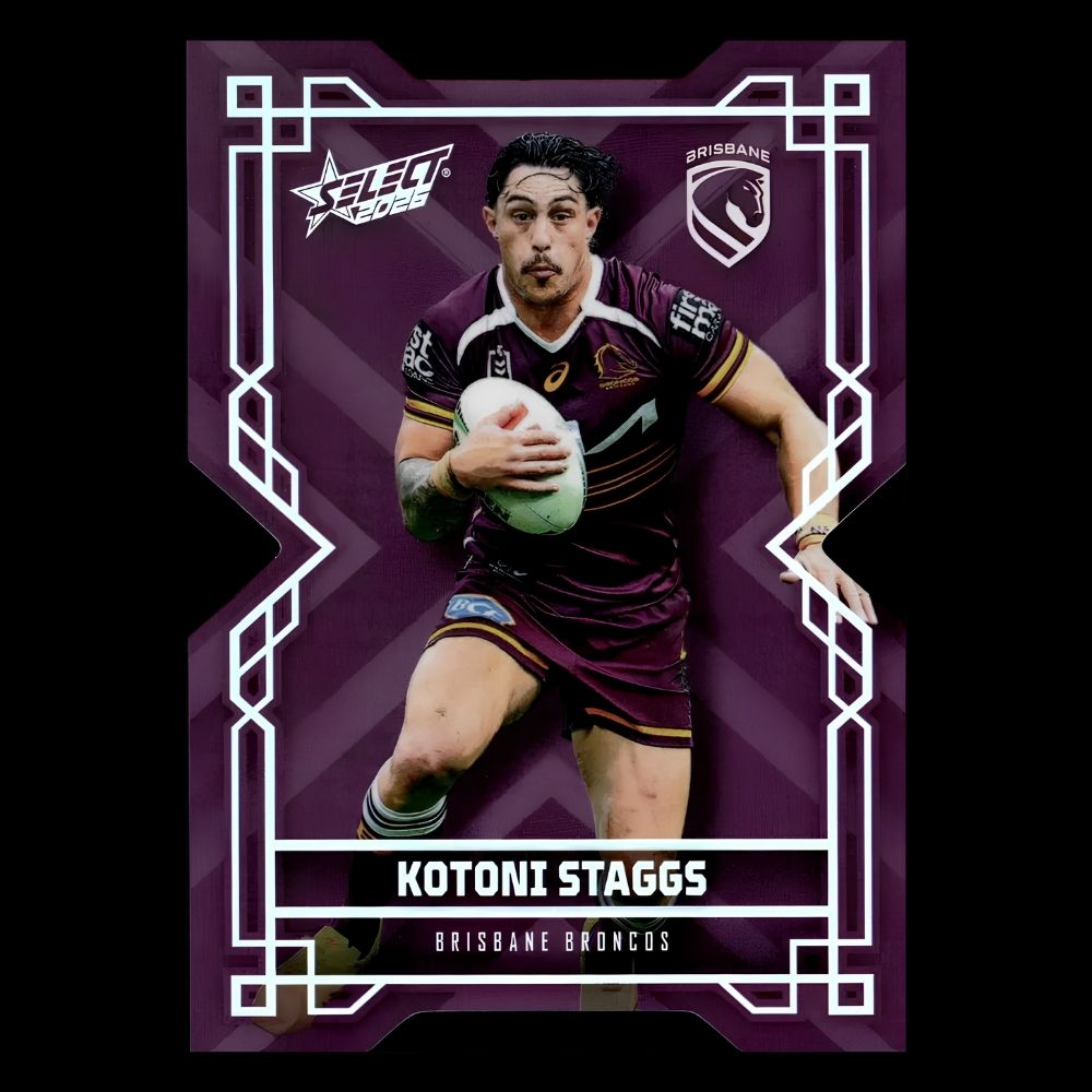 2026 NRL League Heroes - Colours Diecut - CD11 - Kotoni Staggs