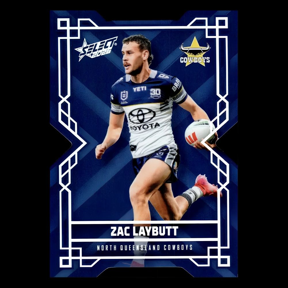2026 NRL League Heroes - Colours Diecut - CD125 - Zac Laybutt