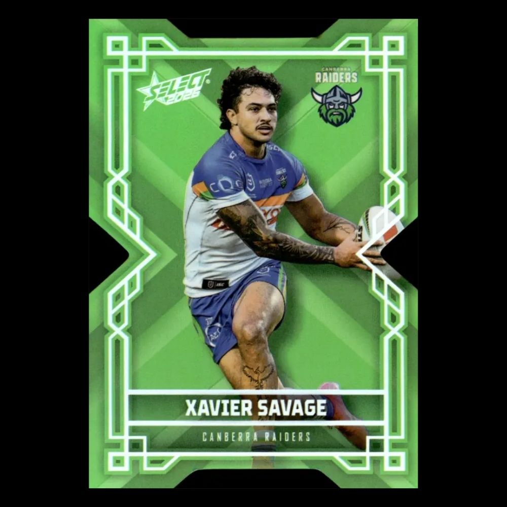 2026 NRL League Heroes - Colours Diecut - CD18 - Xavier Savage