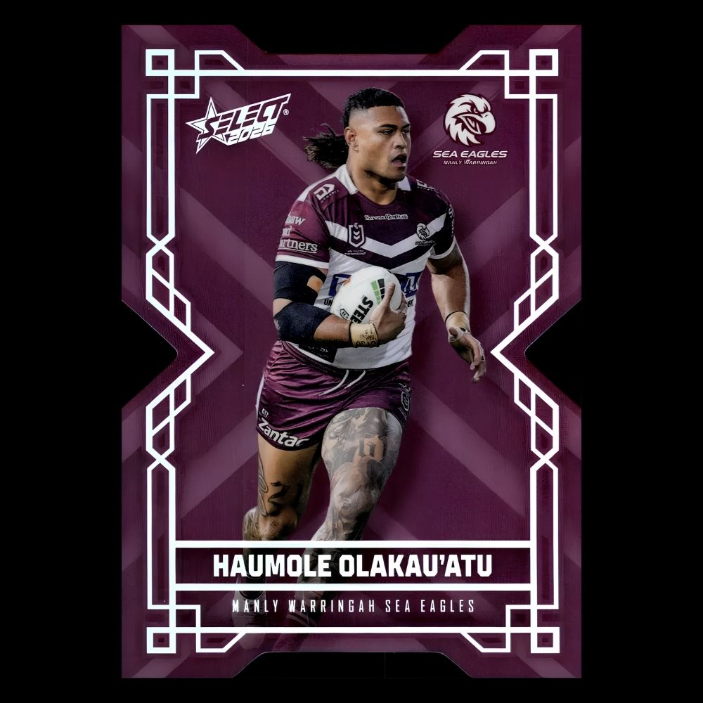 2026 NRL League Heroes - Colours Diecut - CD86 - Haumole Olakau'atu
