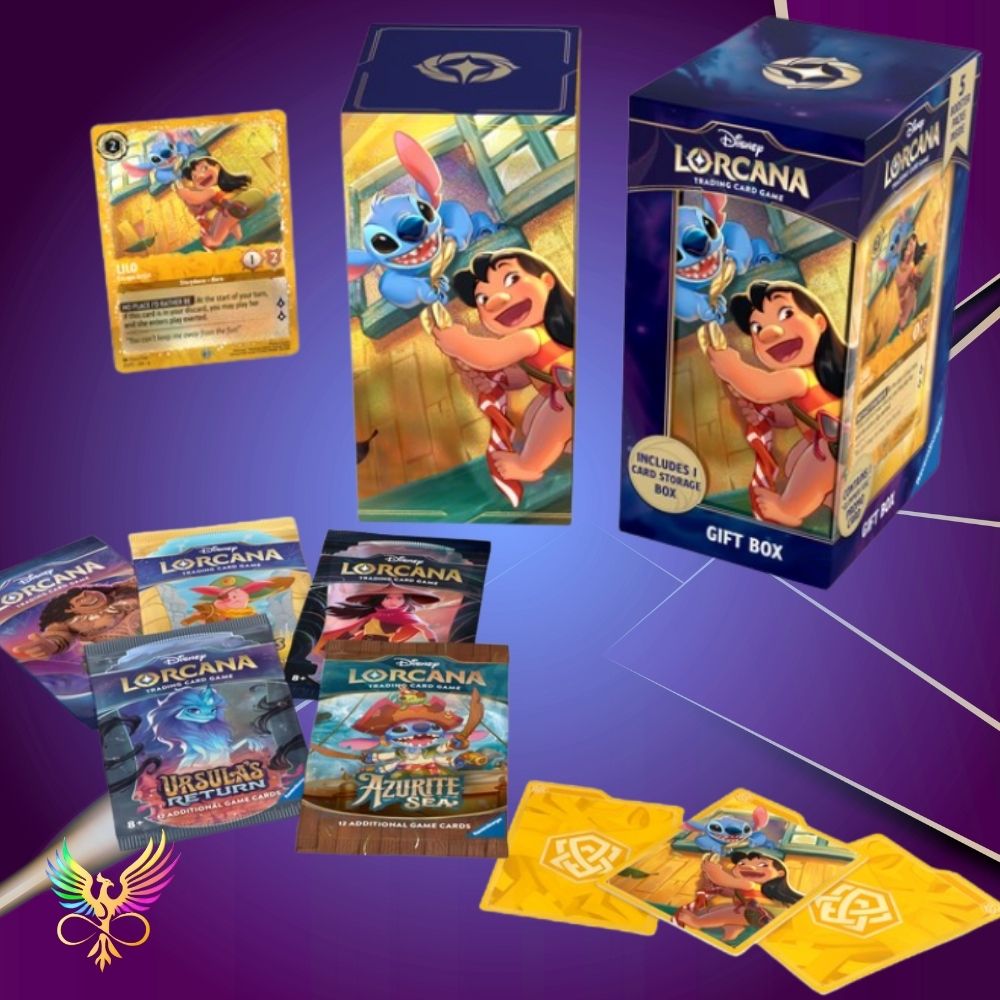 Disney Lorcana TCG: Archazia's Island Gift Box Lilo and Stitch