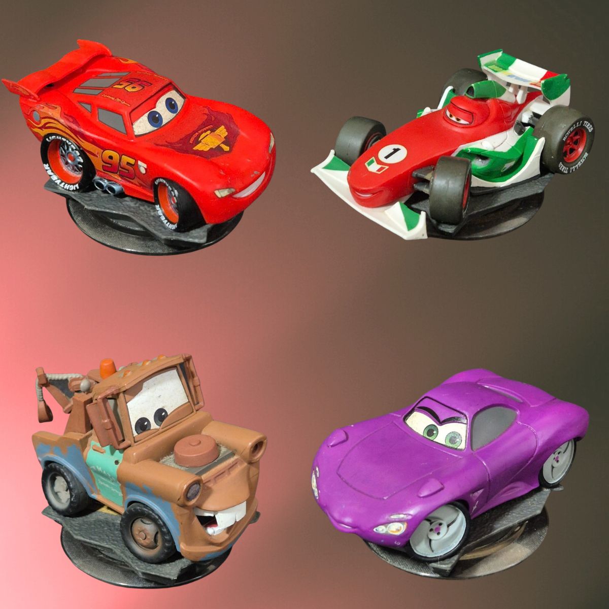 Disney Infinity - Cars - Four Figurines
