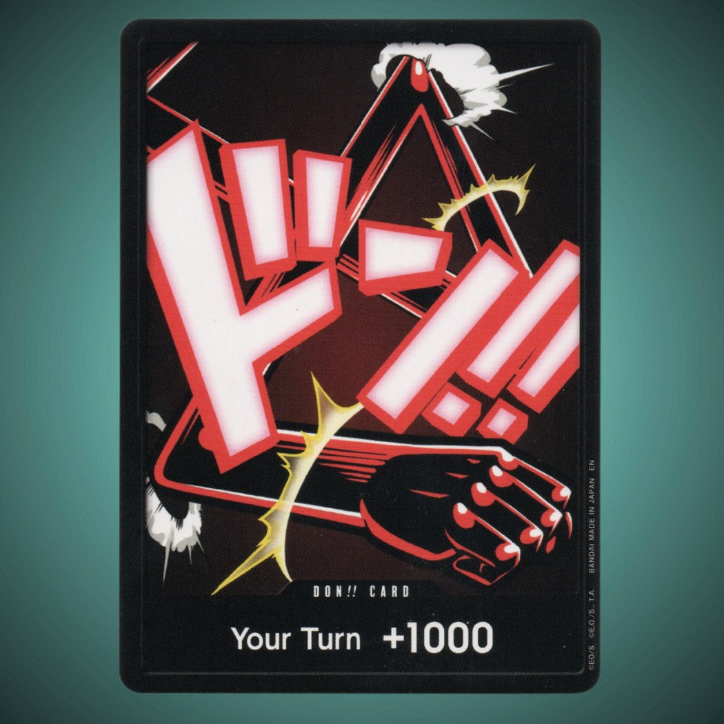 PRB-02 - Don!! Card – Gear 4 Luffy – One Piece TCG