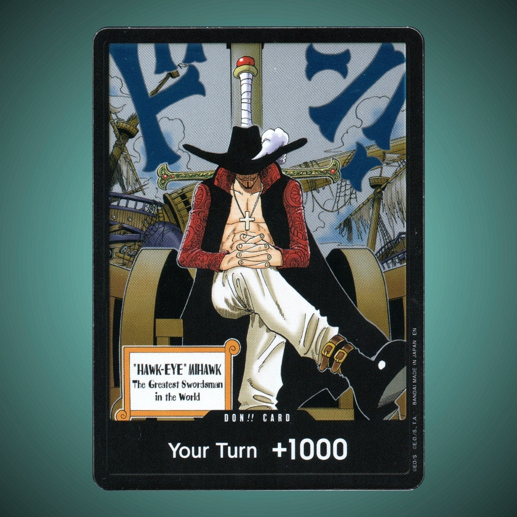 OP14 - Don!! Card – Dracule Mihawk – One Piece TCG