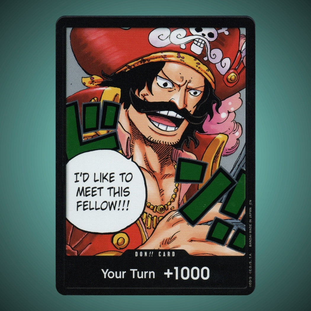 OP13 - Don!! Card – Gol. D. Roger – One Piece TCG