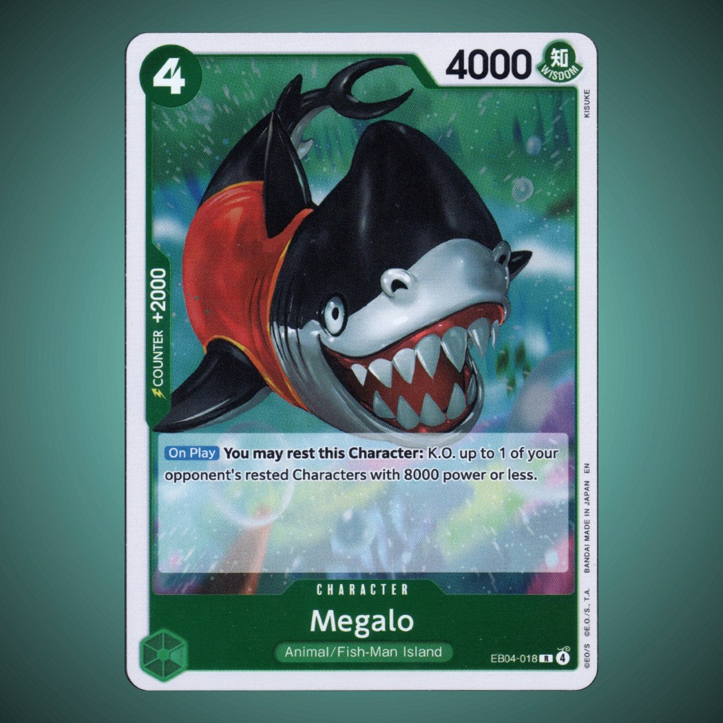 EB04-018 – Megalo– Rare – One Piece TCG