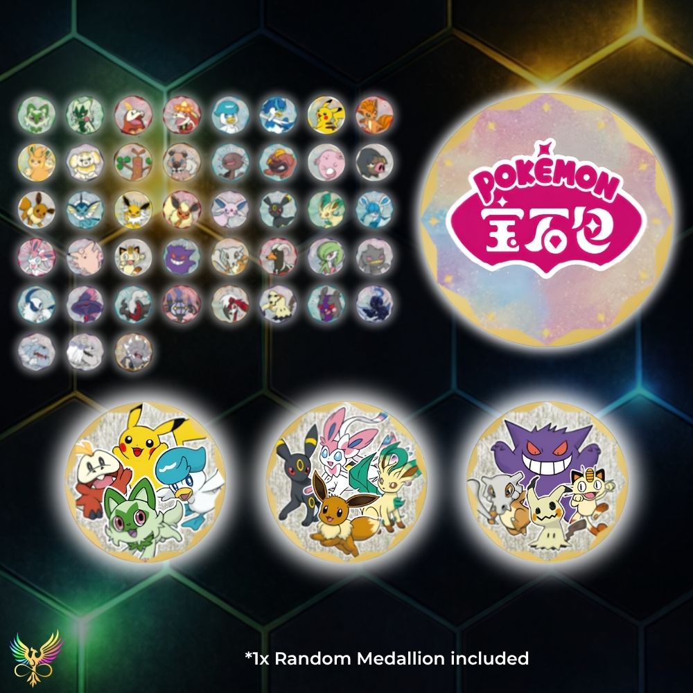 Pokémon TCG: Gem Pack Medallion Bag