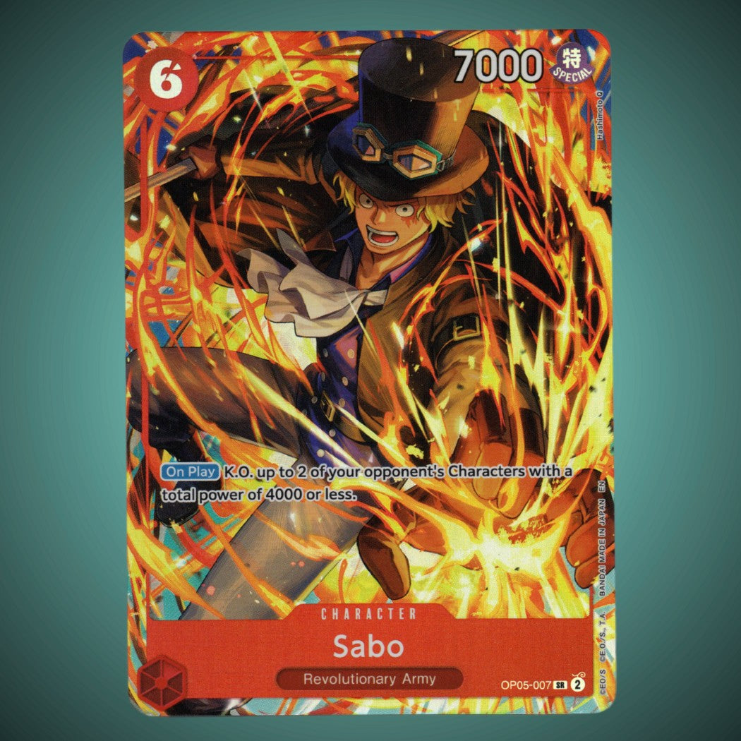 OP05-007 – Sabo – [IB-05] Super Rare Promo – One Piece TCG