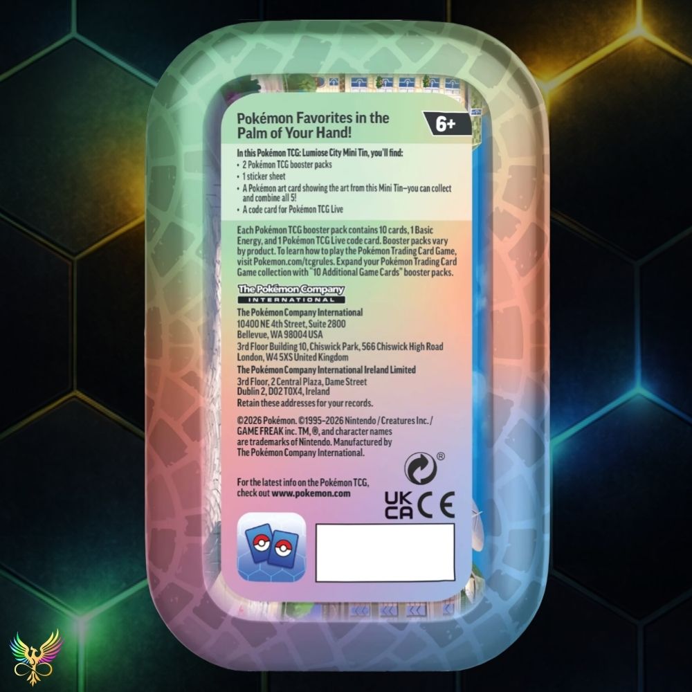 Pokémon TCG: Lumiose City Mini Tin