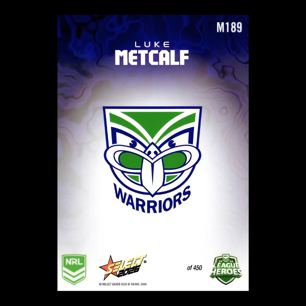 2026 NRL League Heroes - Mercury - M189 - Luke Metcalf