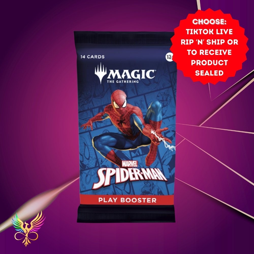 Magic: The Gathering Marvel's SpiderMan Play Booster Box Magic: The Gathering Marvel's SpiderMan Play Booster Box