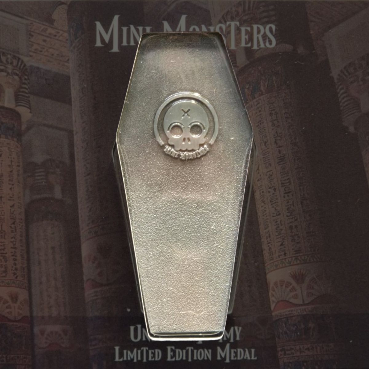 2026 Minted Mini Monsters - Undead Mummy Limited Edition Antiqued Medal