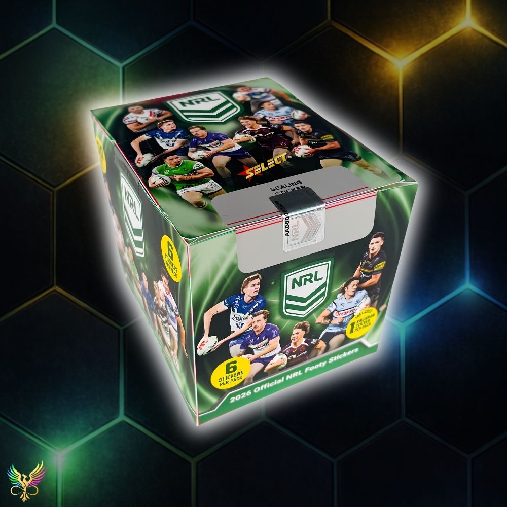 Select® 2026 NRL League Heroes Sticker Box +Official Sticker Folder