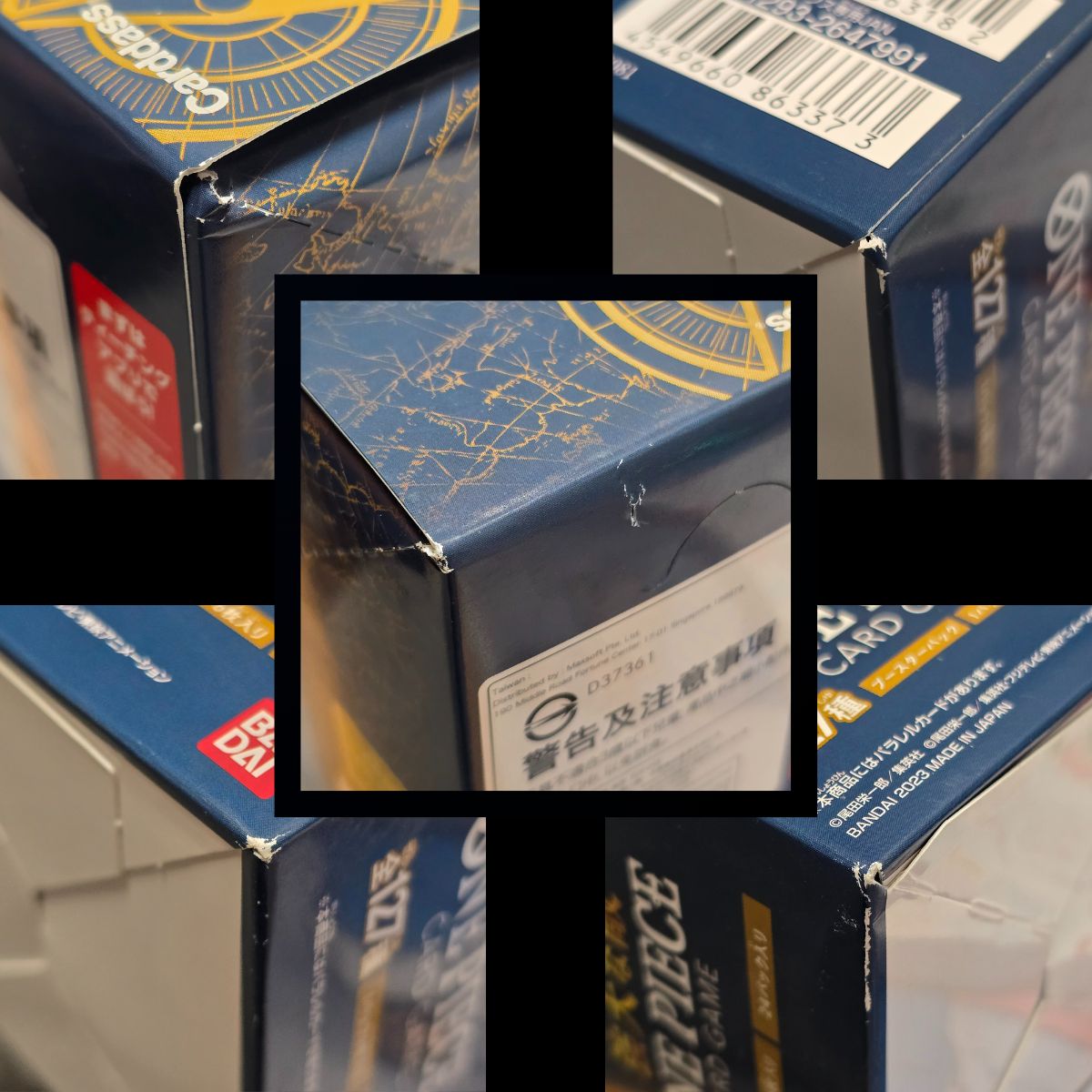white flare and black bolt booster box One Piece TCG: OP03 Pillars of Strength