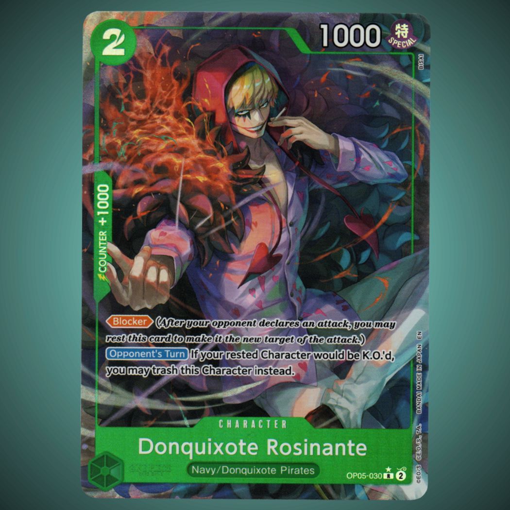 OP05-030 – PRB02 – Donquixote Rosinante – Alternate Art Rare – One Piece TCG