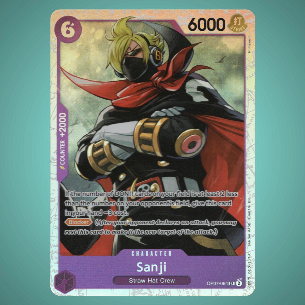 OP07-064 – Sanji – Super Rare [Reprint] – One Piece TCG
