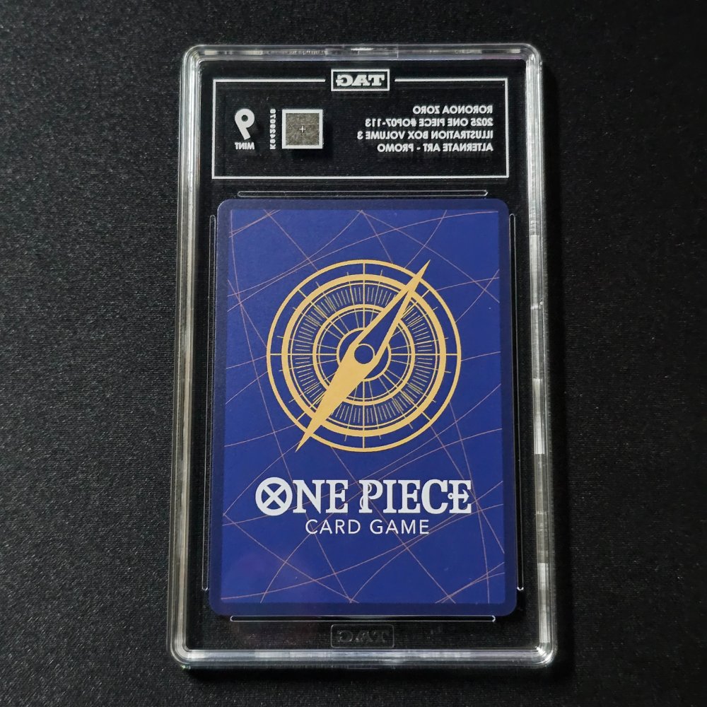 2025 One Piece - Roronoa Zoro - Uncommon Promo [IB-03] - OP07-113 - TAG Mint 9