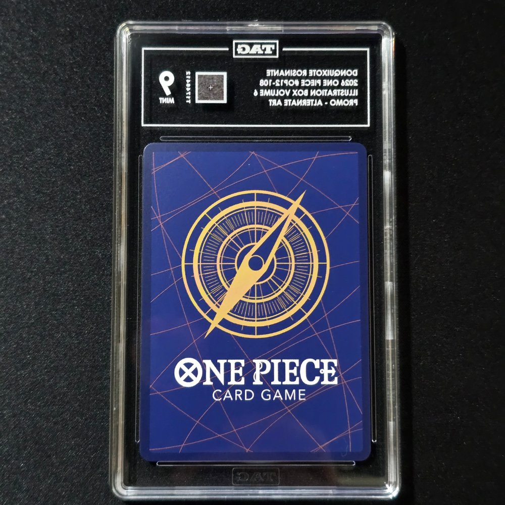 2026 One Piece - Donquixote Rosinante - Rare Promo [IB-06] - OP12-108 - TAG Mint 9