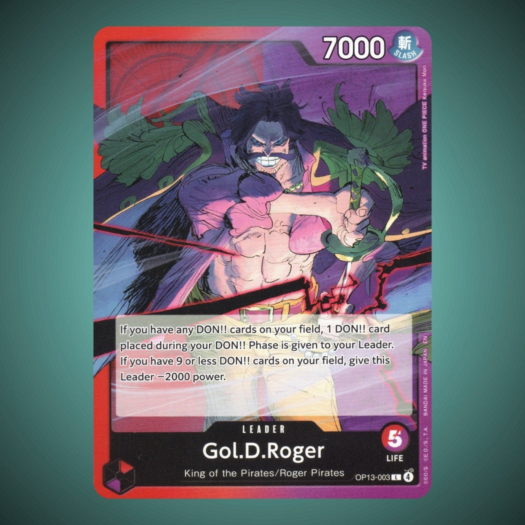 OP13-003 – Gol. D. Roger – Leader – One Piece TCG