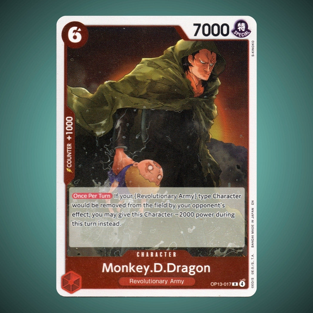 OP13-017 – Monkey.D.Dragon – Rare – One Piece TCG