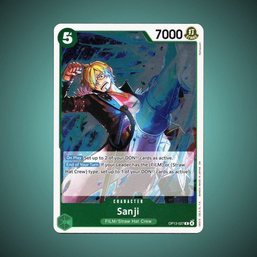 OP13-027 – Sanji – Rare – One Piece TCG