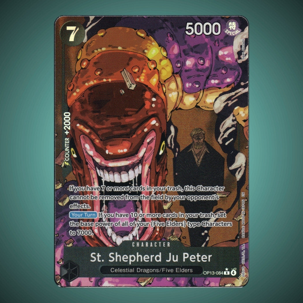 OP13-084 – St. Shepherd Ju Peter – Alternate Art Rare – One Piece TCG