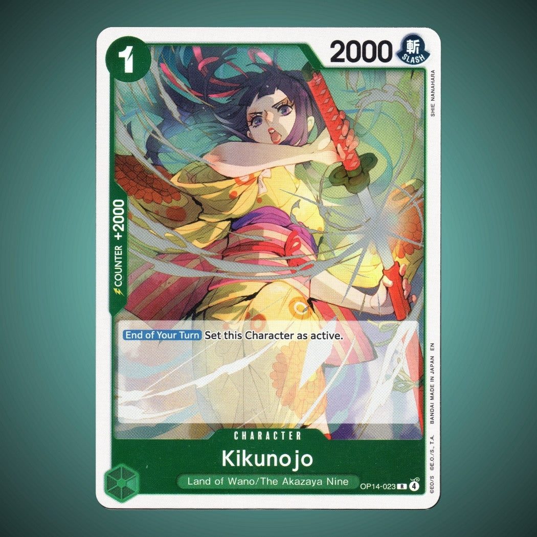 OP14-023 – Kikunojo – Rare – One Piece TCG
