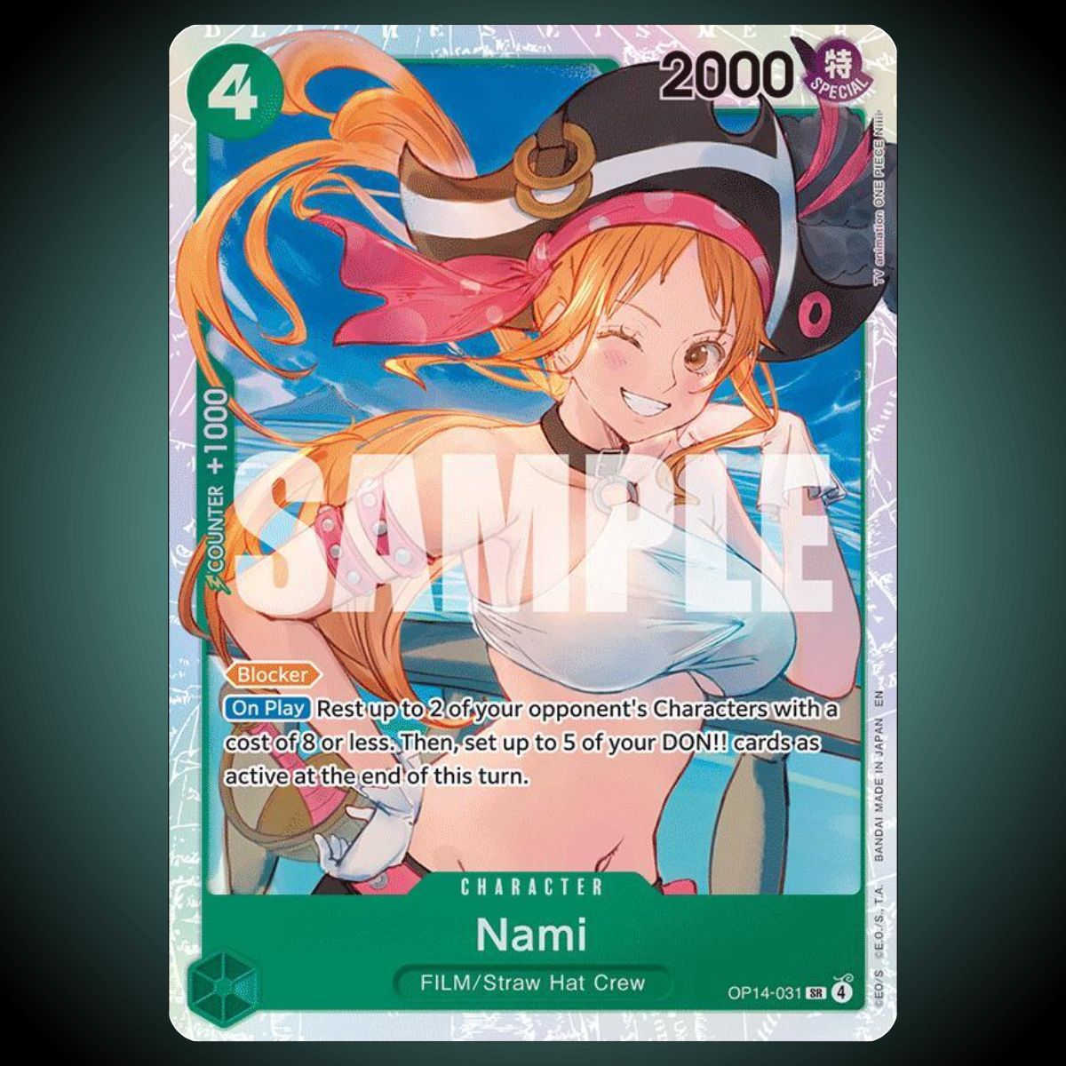 OP14-031 – Nami – Super Rare – One Piece TCG Single Card
