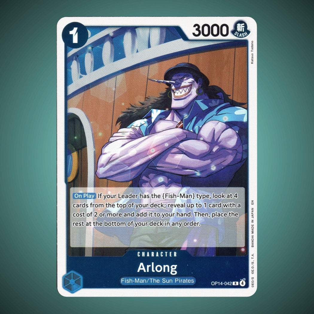 OP14-042 – Arlong – Rare – One Piece TCG