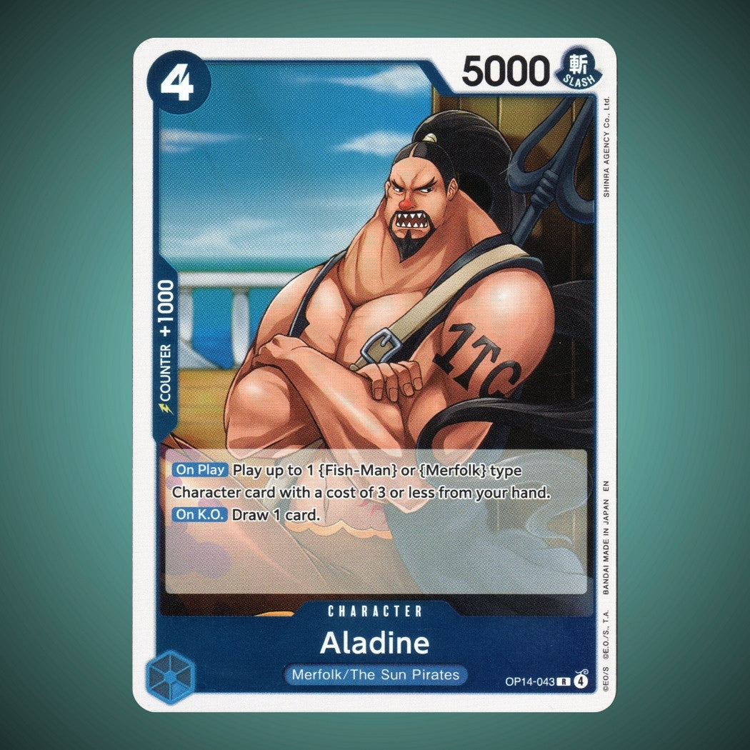 OP14-043 – Aladine – Rare – One Piece TCG