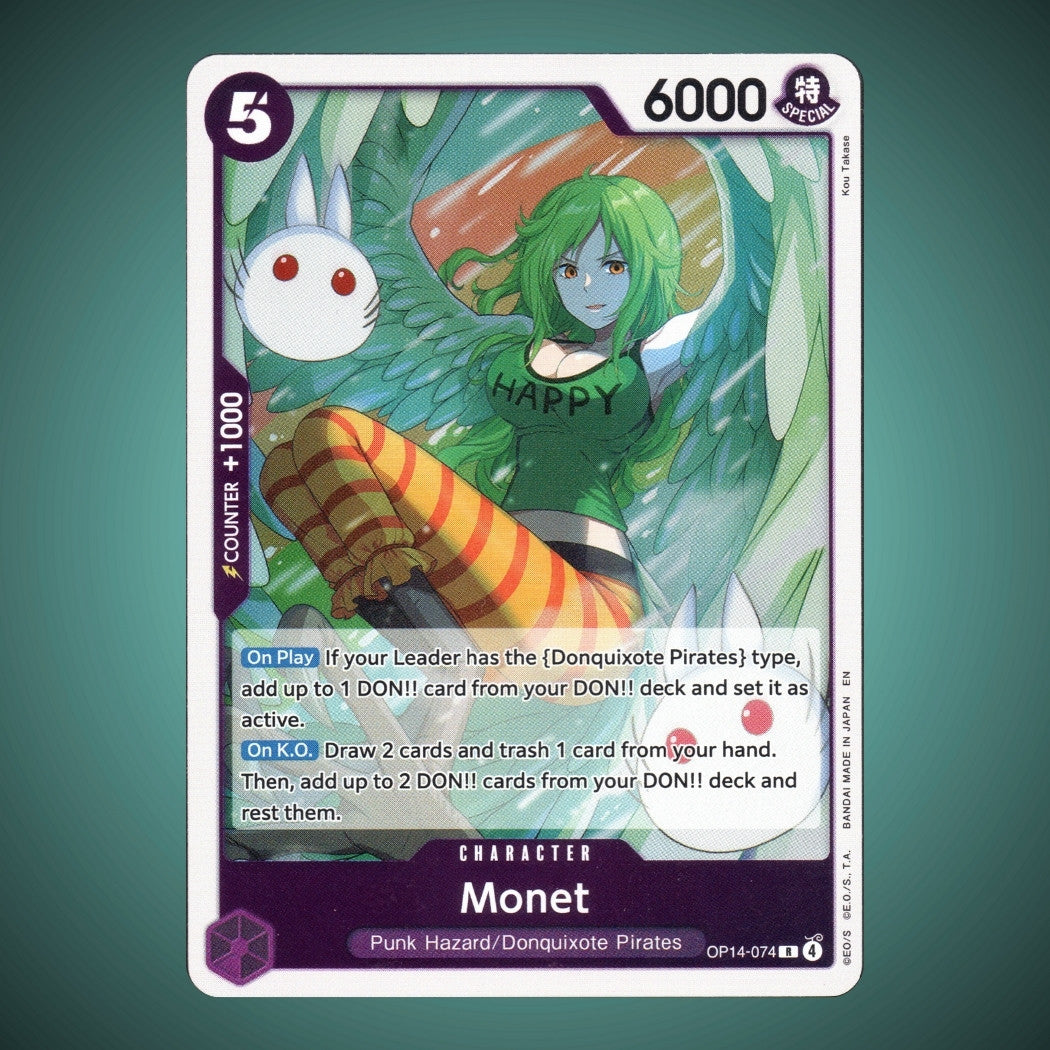 OP14-074 – Monet – Rare – One Piece TCG
