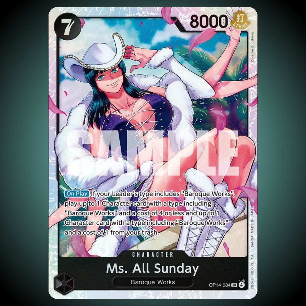 OP14-084 – Ms. All Sunday – Super Rare – One Piece TCG Single Card